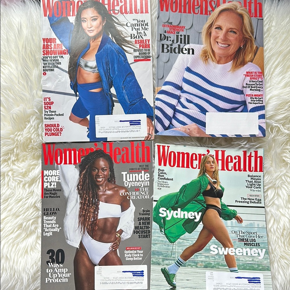 Women's Health Magazine Bundle (4)